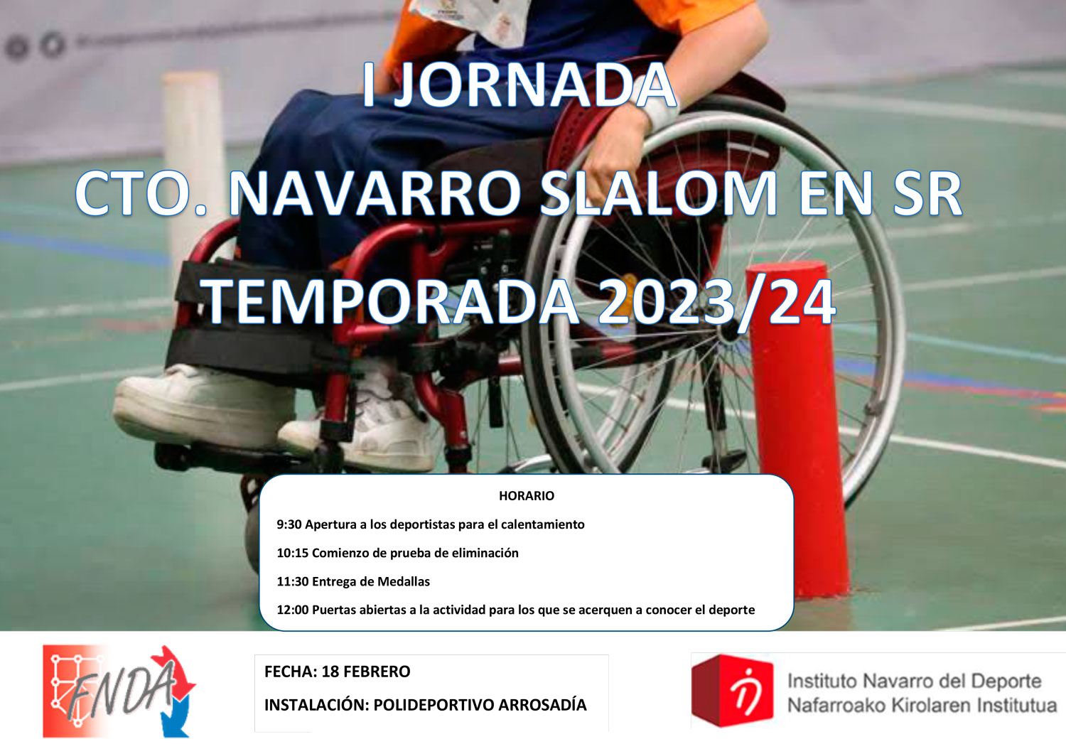 I Jornada Campeonato Navarro de Slalom SR (18/02/2024)